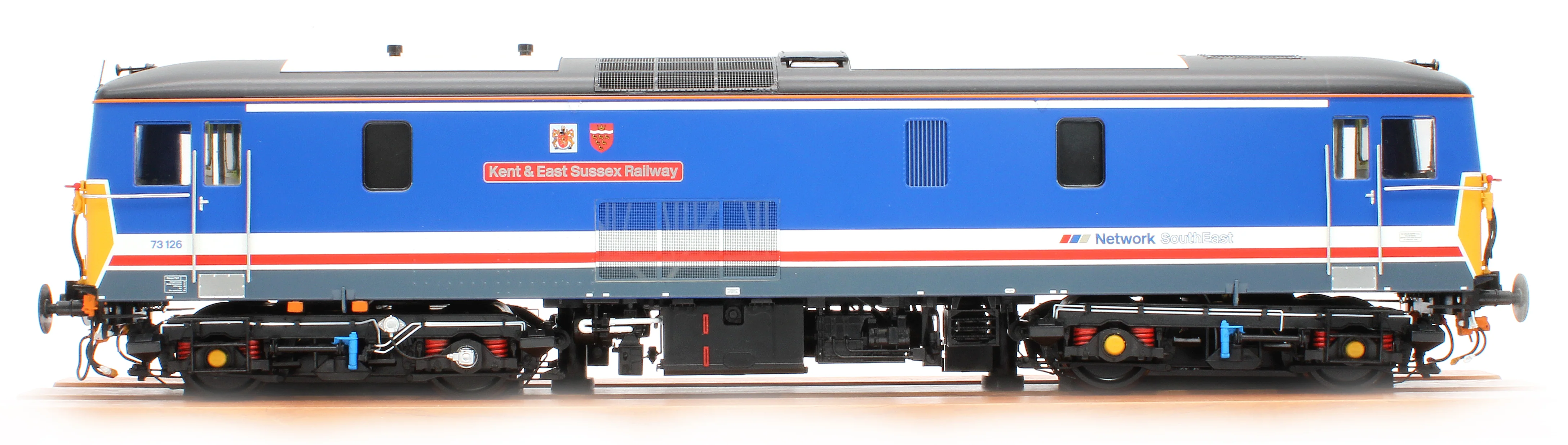 7306 Pre-Owned Class 73/1 Revised Network SouthEast 73126 Kent & East Sussex Railway Electro Diesel Locomotive - Image 4