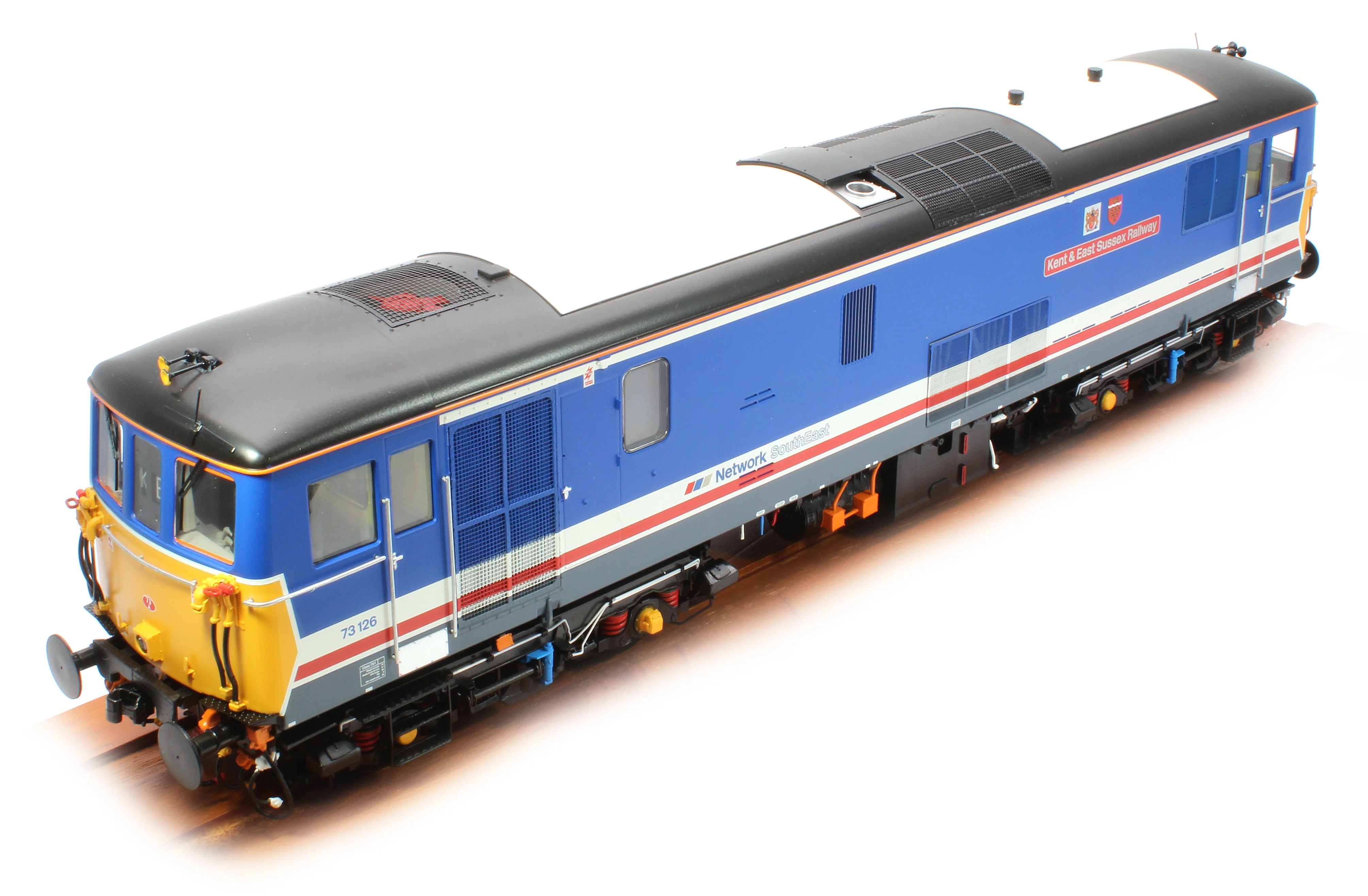 7306 Pre-Owned Class 73/1 Revised Network SouthEast 73126 Kent & East Sussex Railway Electro Diesel Locomotive - Image 5