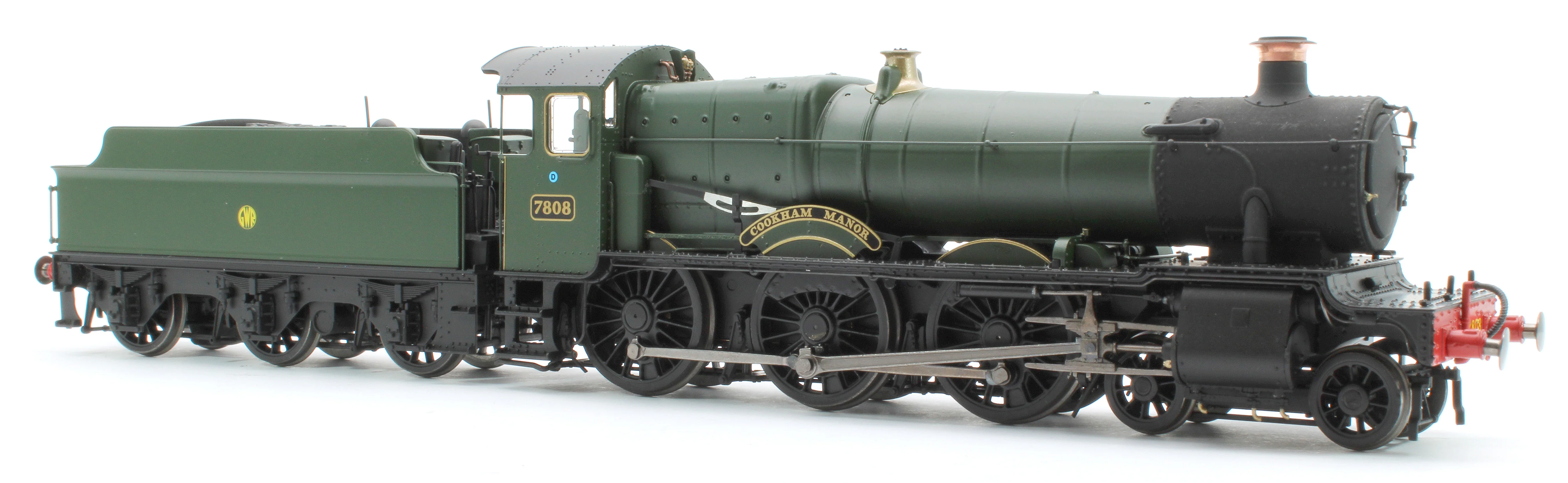 ACC2500-7808DCC Pre-Owned 'Cookham Manor' GWR Green Manor Class 4-6-0 Steam Locomotive No.7808 - DCC Sound - Image 4