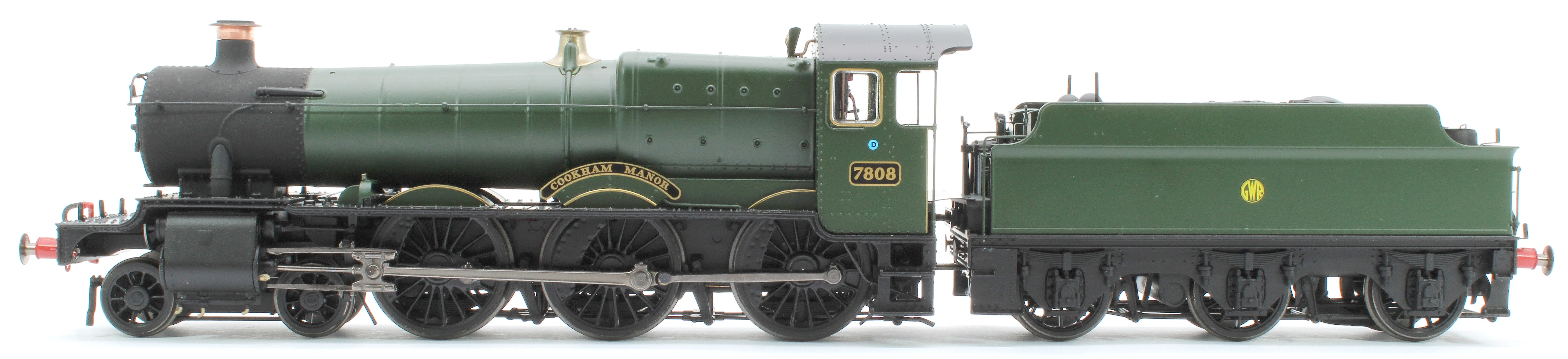 ACC2500-7808DCC Pre-Owned 'Cookham Manor' GWR Green Manor Class 4-6-0 Steam Locomotive No.7808 - DCC Sound - Image 6