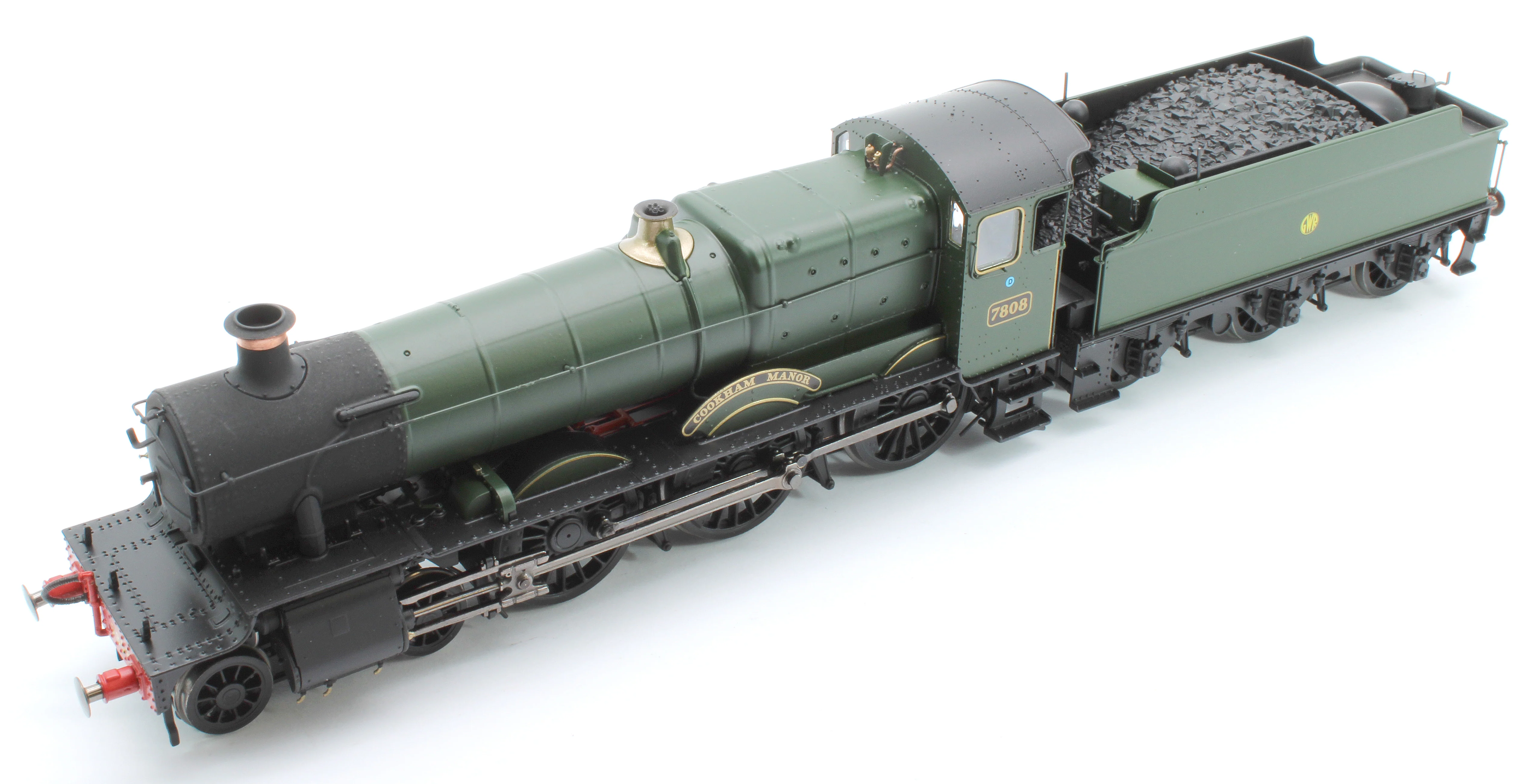 ACC2500-7808DCC Pre-Owned 'Cookham Manor' GWR Green Manor Class 4-6-0 Steam Locomotive No.7808 - DCC Sound - Image 8