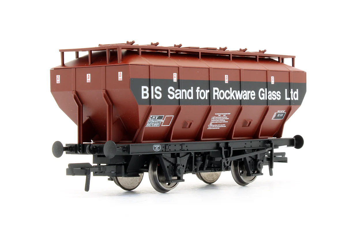 Pre-Owned 38-502 Covered Hopper (COVHOP) British Industrial Sand - Image 2
