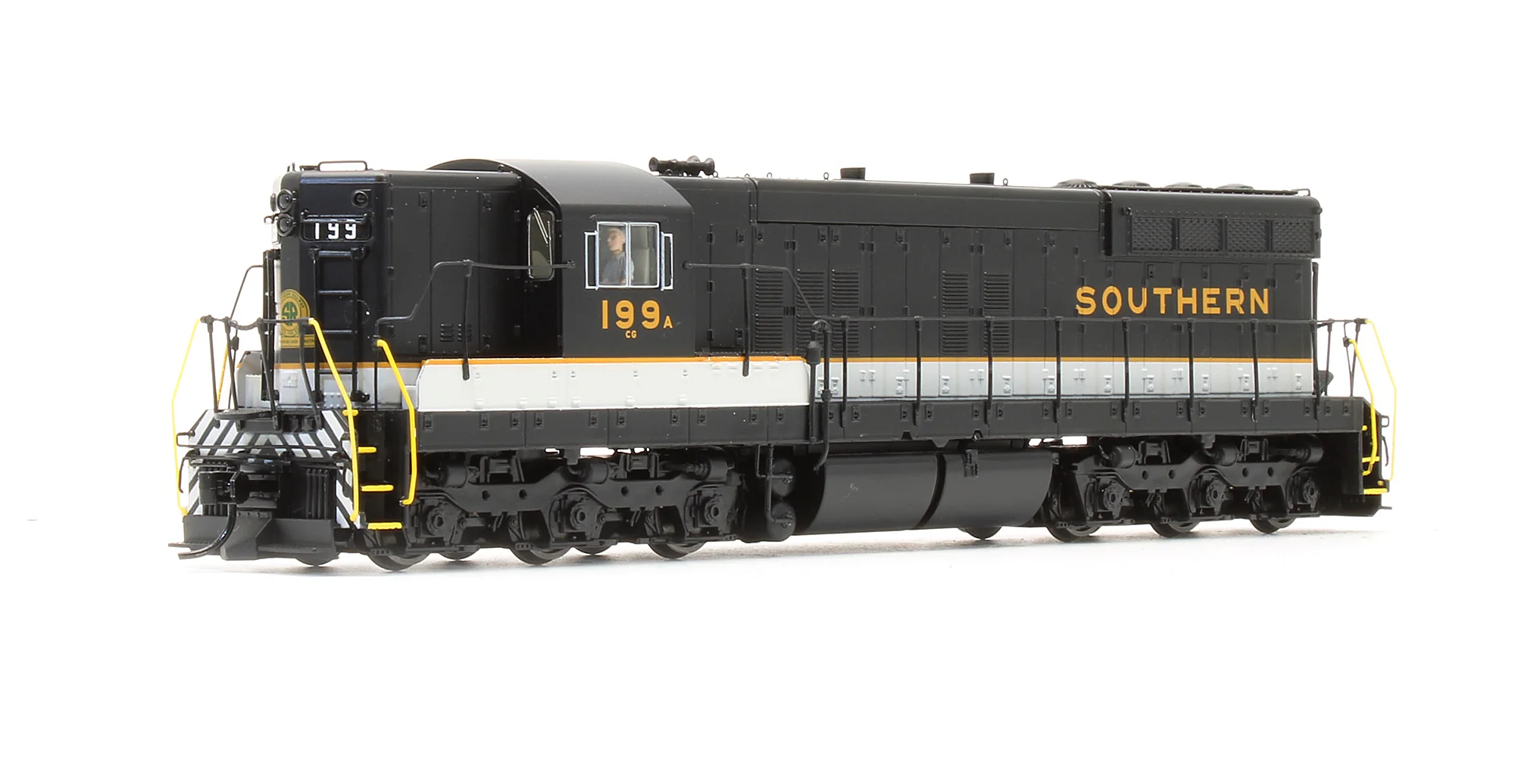 5811 Pre-Owned EMD SD9 Diesel Locomotive Southern - Road #199 - With Sound - Image 4