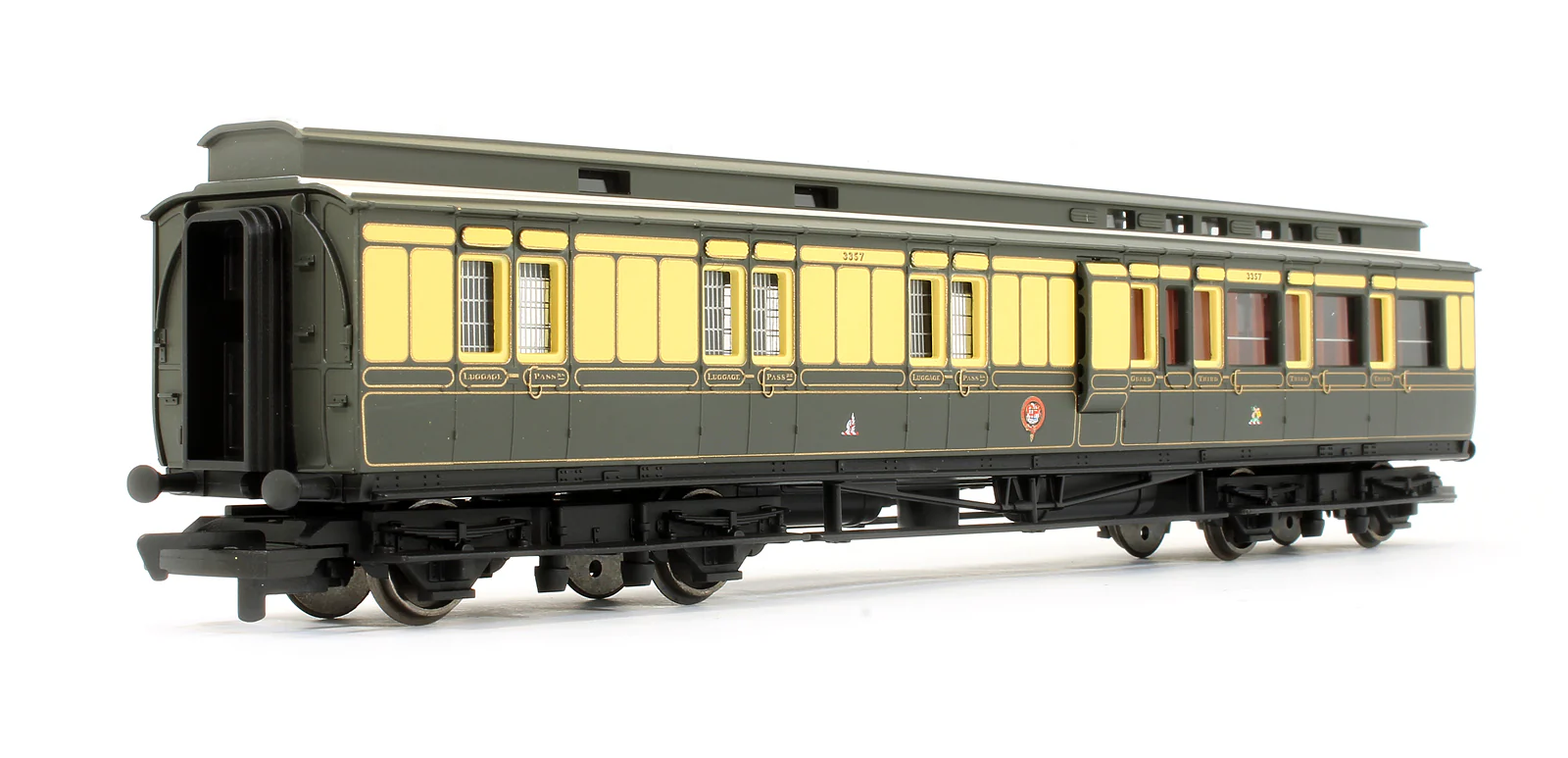 Pre-Owned GWR Clerestory Brake 3rd Class Coach '3357' - Image 2