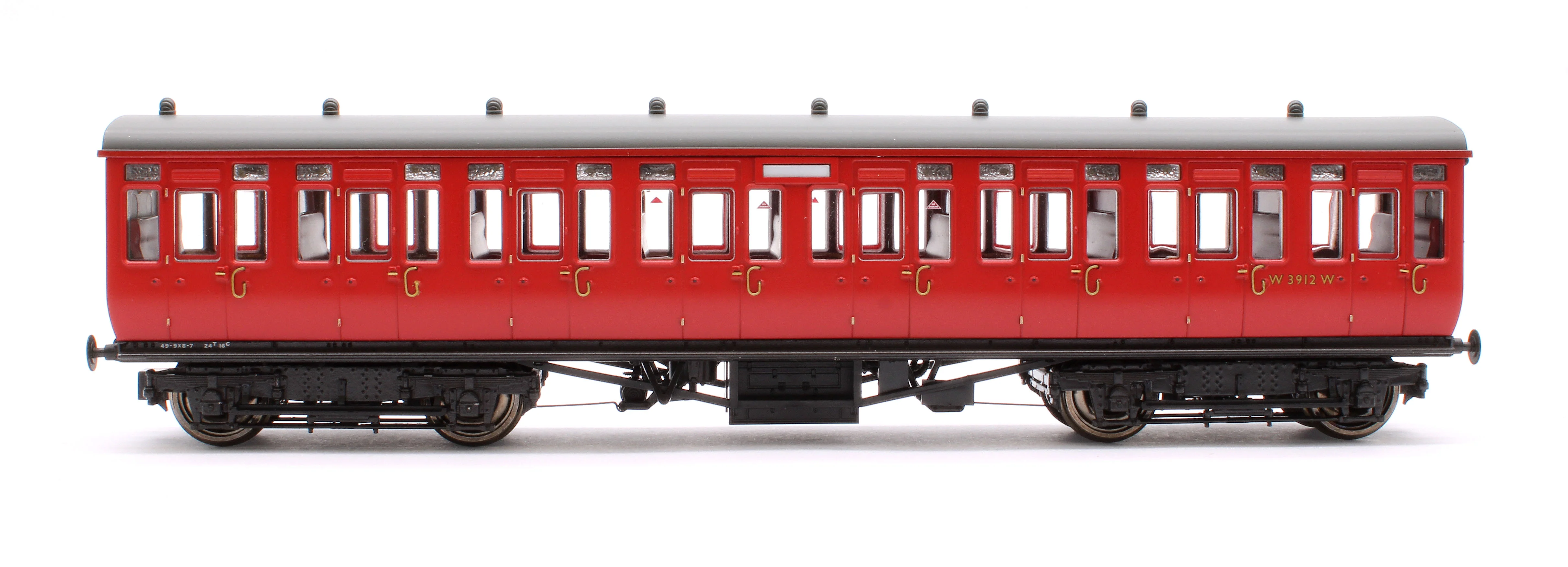 4P-020-512 Pre-Owned GWR Toplight Mainline City BR Maroon All Second 3912 Set 6 - Image 2