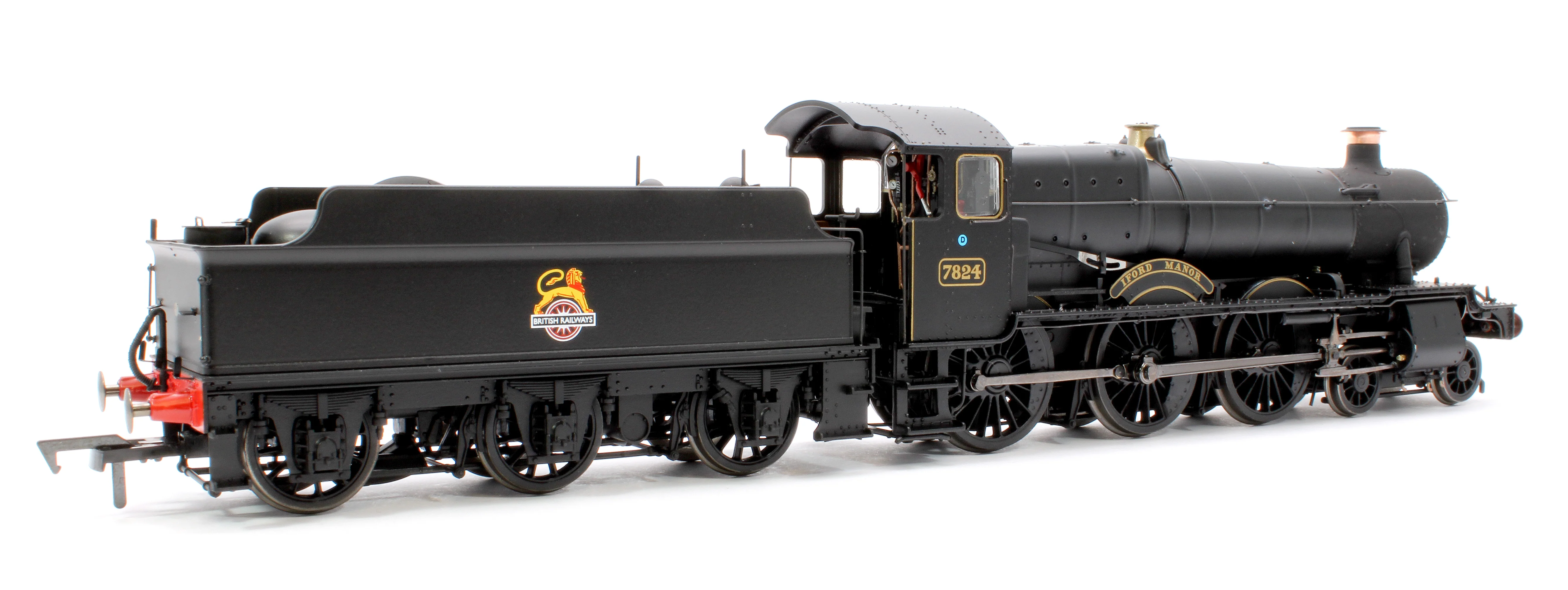 ACC2500-7824 Pre-Owned ‘Iford Manor' BR Black (Early Crest) Manor Class 4-6-0 Steam Locomotive No.7824 - DCC Sound - Image 3