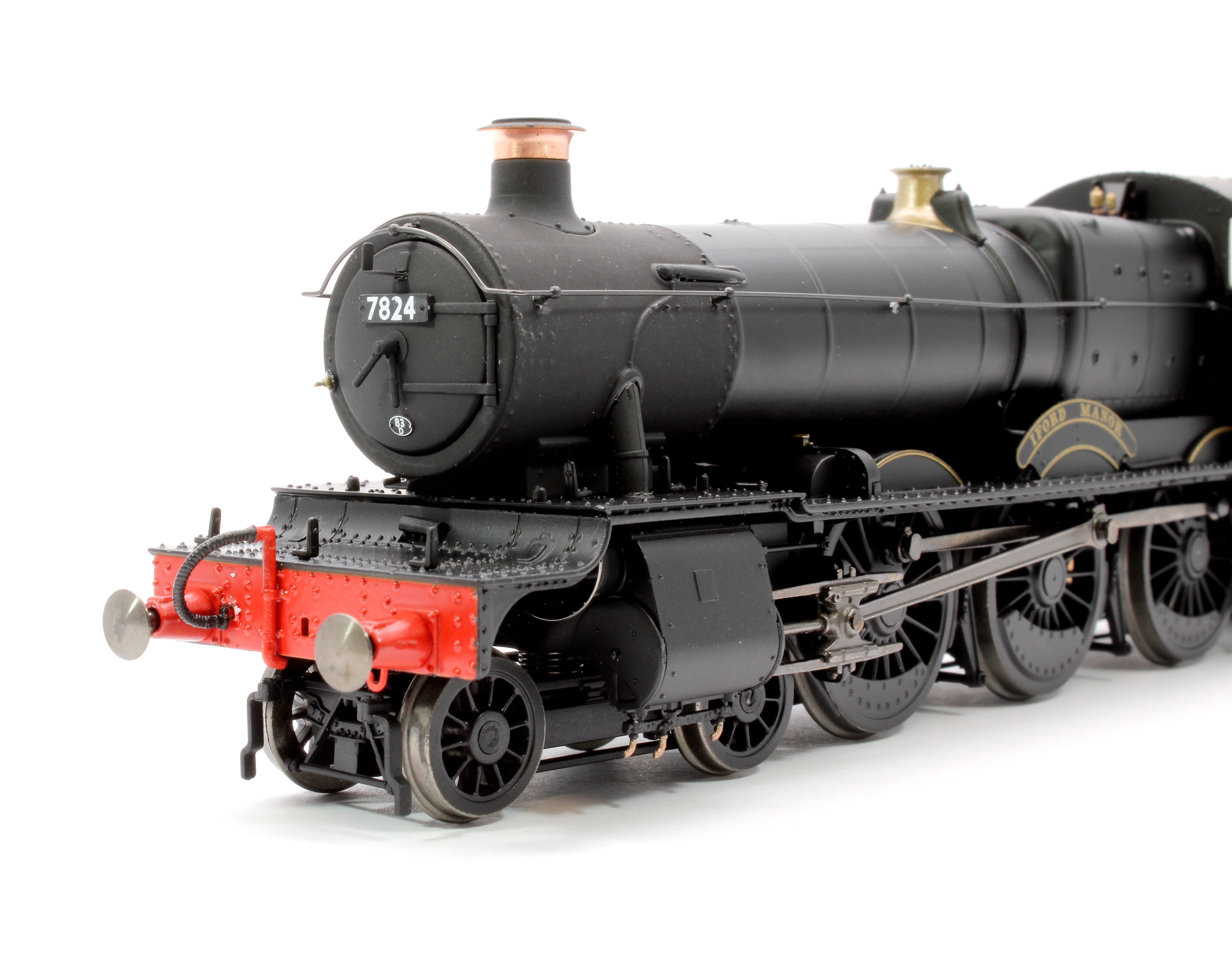 ACC2500-7824 Pre-Owned ‘Iford Manor' BR Black (Early Crest) Manor Class 4-6-0 Steam Locomotive No.7824 - DCC Sound - Image 6