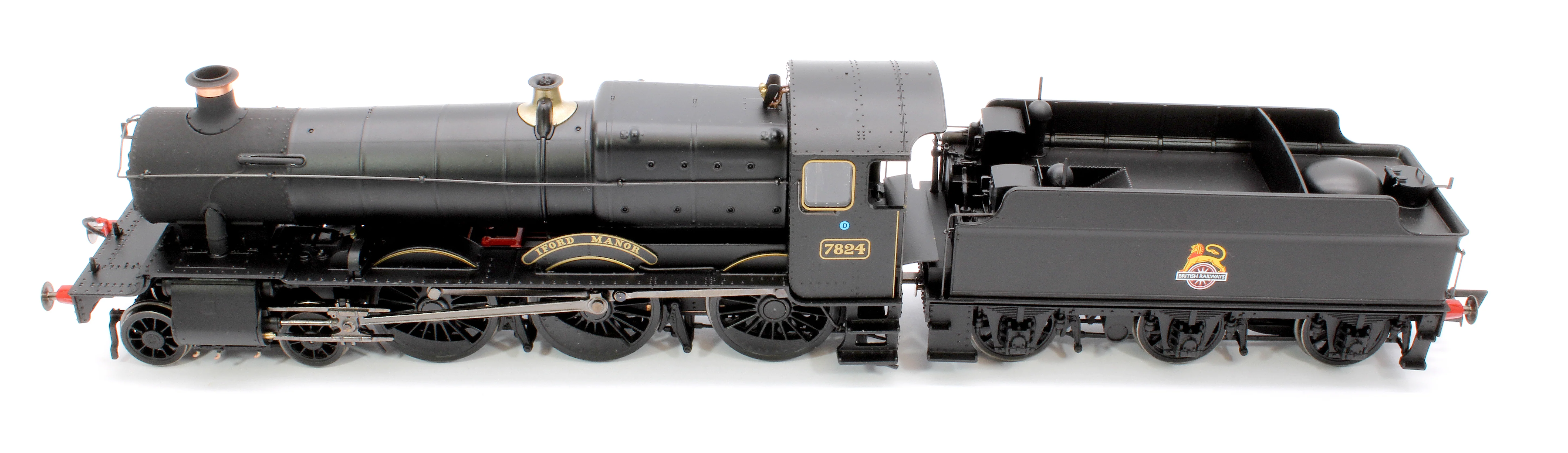 ACC2500-7824 Pre-Owned ‘Iford Manor' BR Black (Early Crest) Manor Class 4-6-0 Steam Locomotive No.7824 - DCC Sound - Image 9