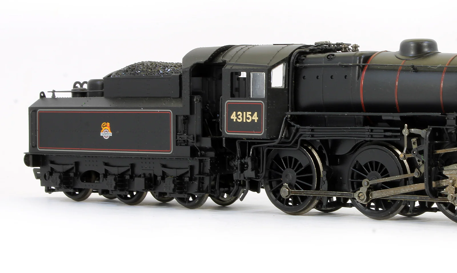 Pre-Owned 32-586DC Ivatt Class 2 2-6-0 43154 With Tablet Catcher E/Emblem Steam Locomotive (DCC Fitted) - Image 3