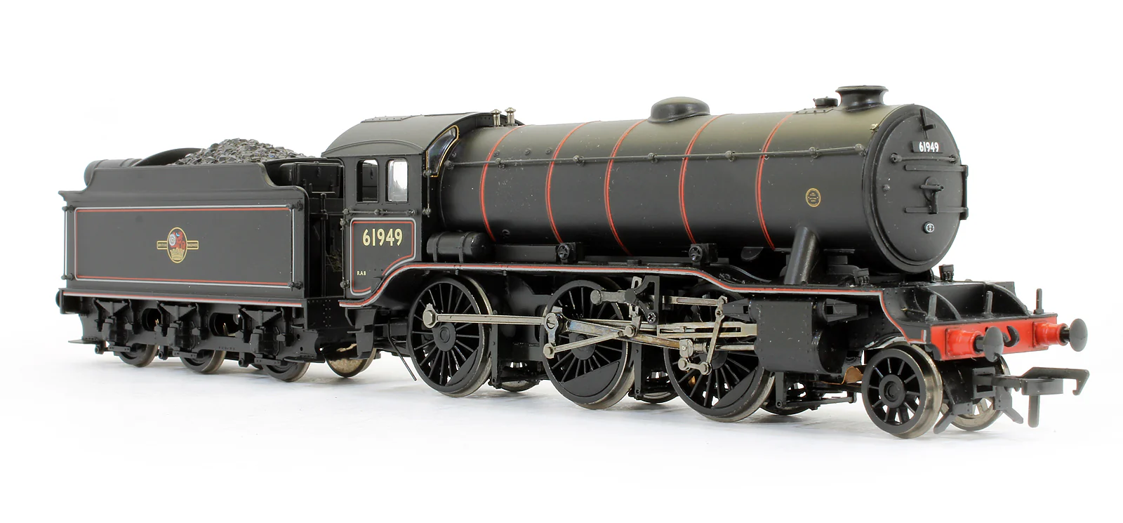 Pre-Owned 32-277 K3 61949 BR Lined Black Late Crest Stepped Tender Steam Locomotive - Image 2