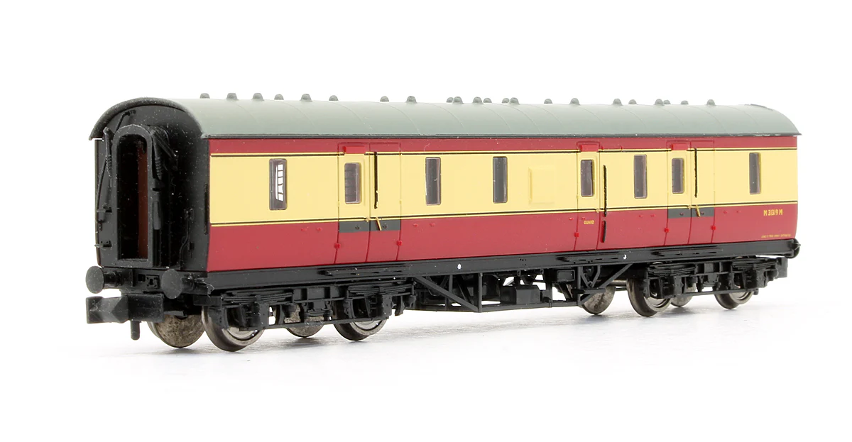 Pre-Owned 374-886 LMS 50ft Full Brake BR Crimson & Cream Coach 'M31319M'