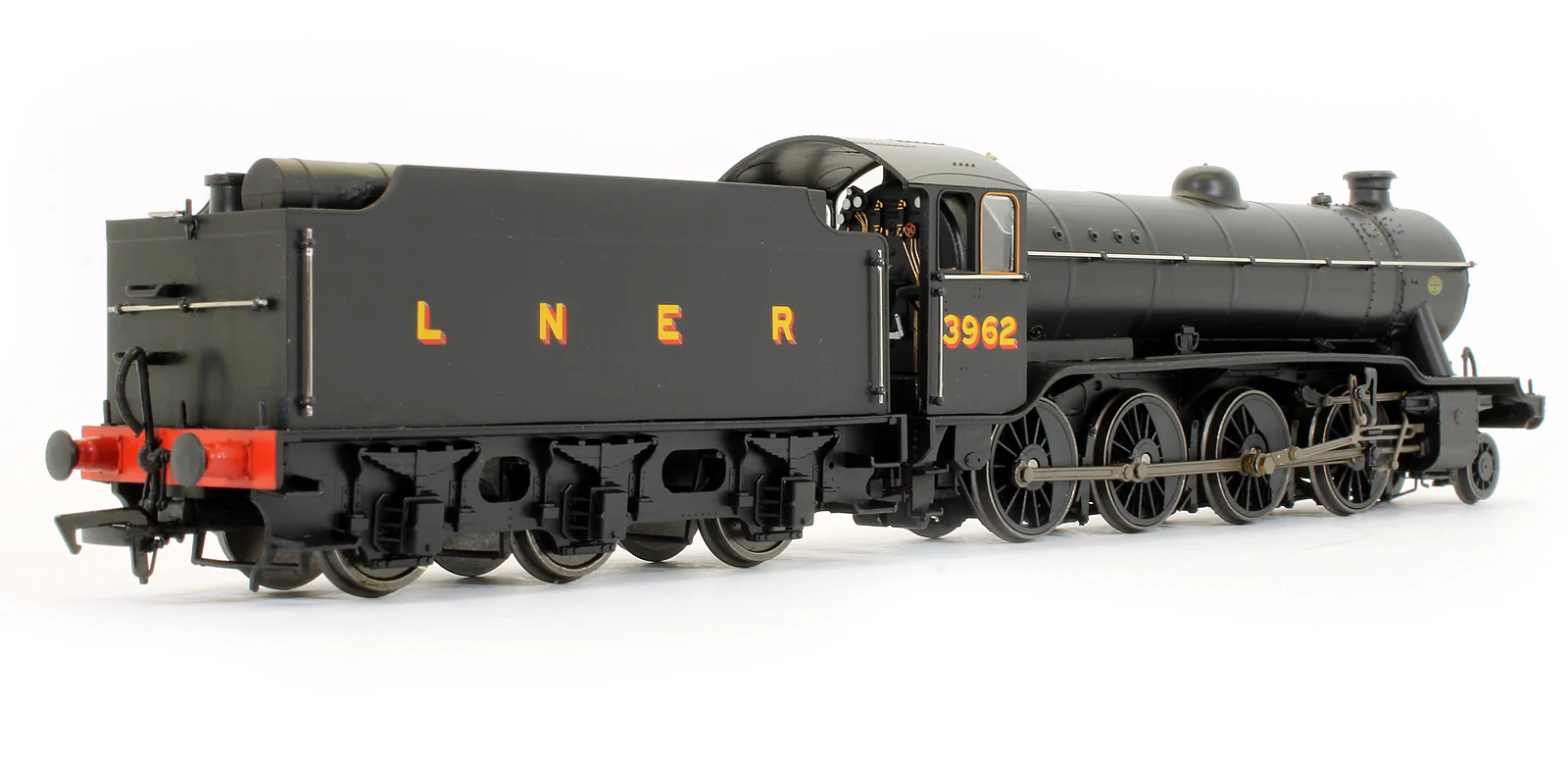 Pre-Owned 3920 LNER Class 02/4 'Tango' 2-8-0 #3962 LNER Black - Flush Tender Steam Locomotive - Image 4