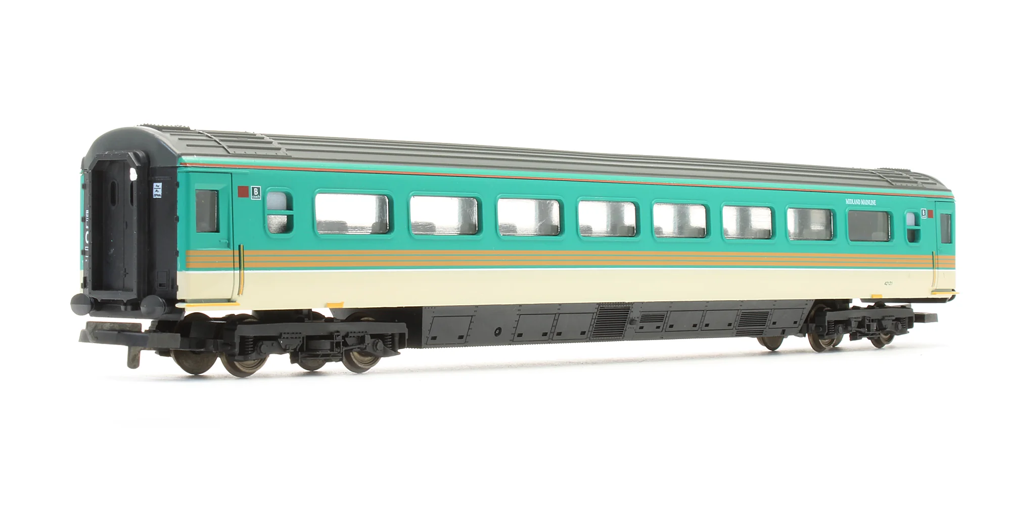 L305453 Pre-Owned Midland Mainline MK3 2nd Class Coach 42121 - Image 2
