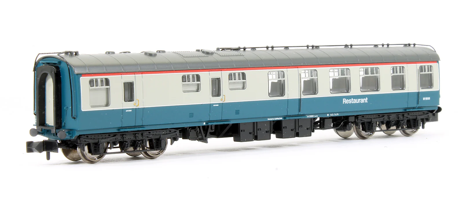 Pre-Owned MK1 RU Restaurant Car BR Blue & Grey M1908 - Image 2