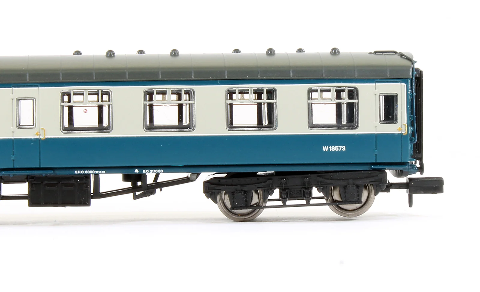 Pre-Owned MK1 SK Corridor Second Coach BR Blue & Grey W18573 - Image 3