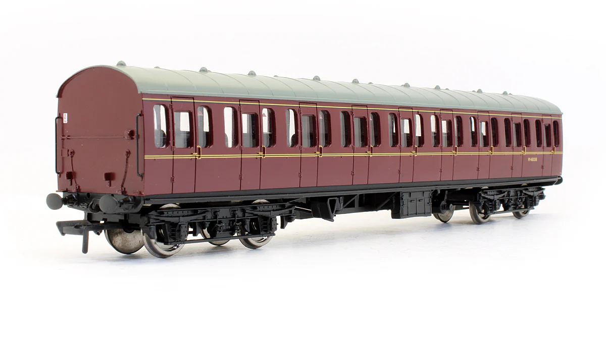 Pre-Owned 34-675B MK1 Suburban Second Open Coach BR Maroon 'M48038' - Image 2