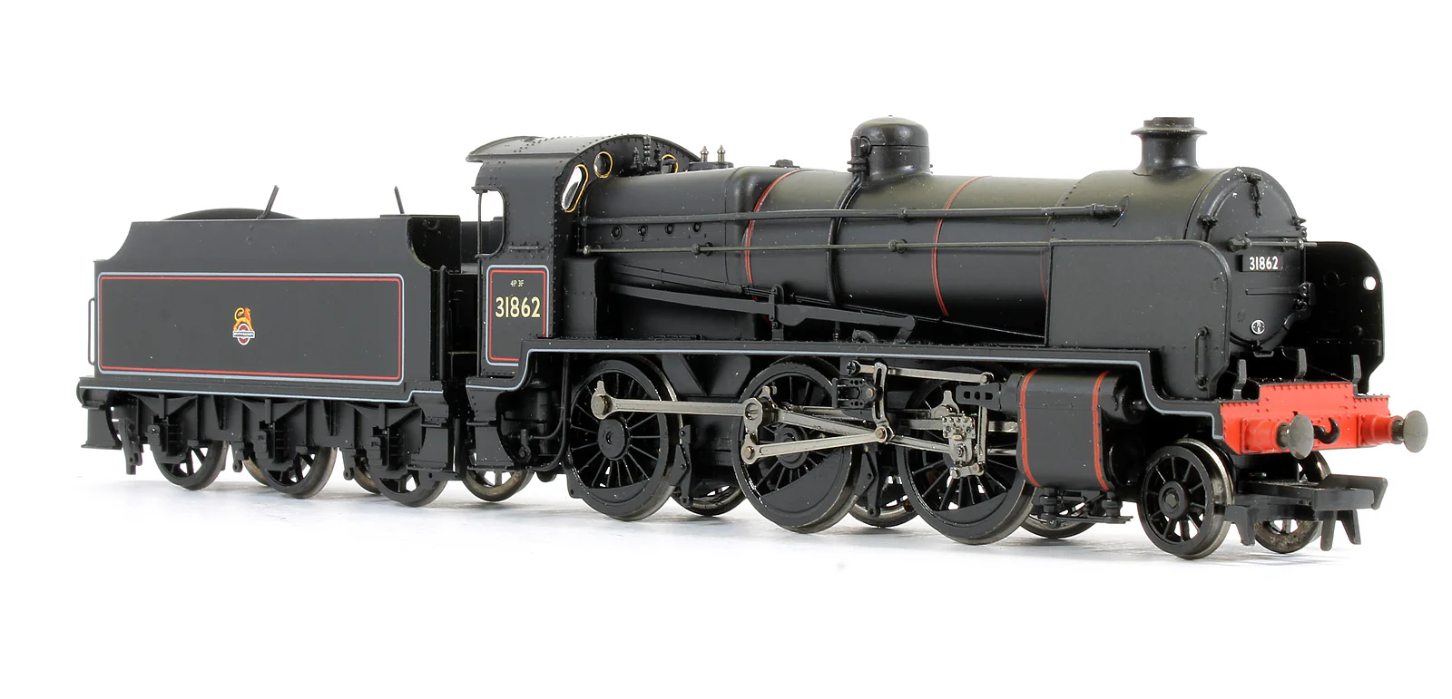 Pre-Owned 32-161 N Class 31862 BR Black E/Emblem Slope Sided Tender Steam Locomotive - Image 2