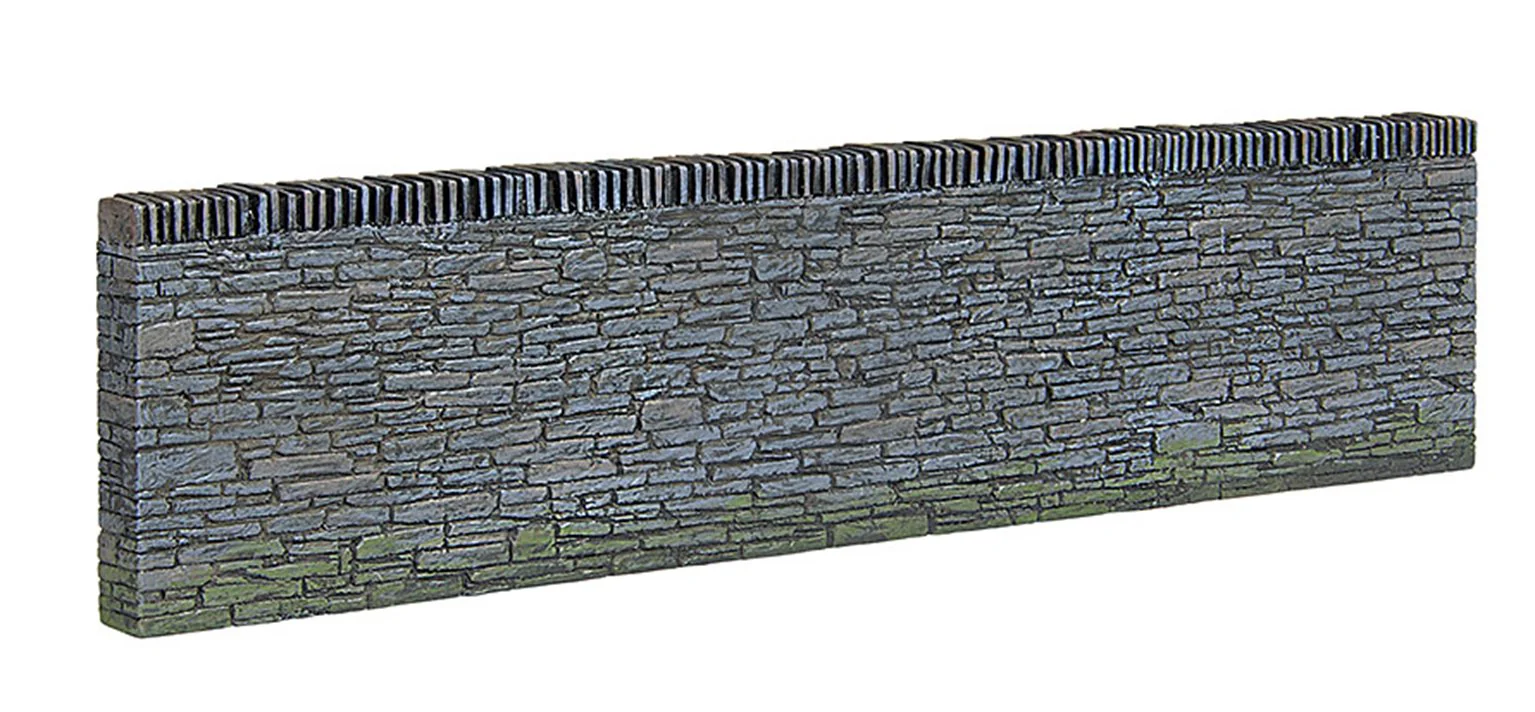 44-599 Pre-Owned Narrow Gauge Slate Retaining Walls (4) - Image 2