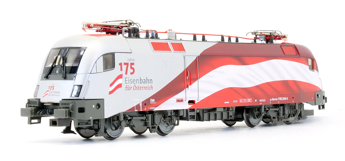 Pre-Owned OBB 1116 249-4 Electric Locomotive With 6 Passenger Cars - DCC Sound - 175 Years Of Railways In Austria - Image 2