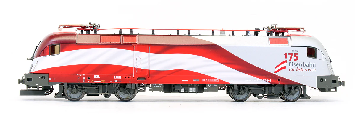 Pre-Owned OBB 1116 249-4 Electric Locomotive With 6 Passenger Cars - DCC Sound - 175 Years Of Railways In Austria - Image 3