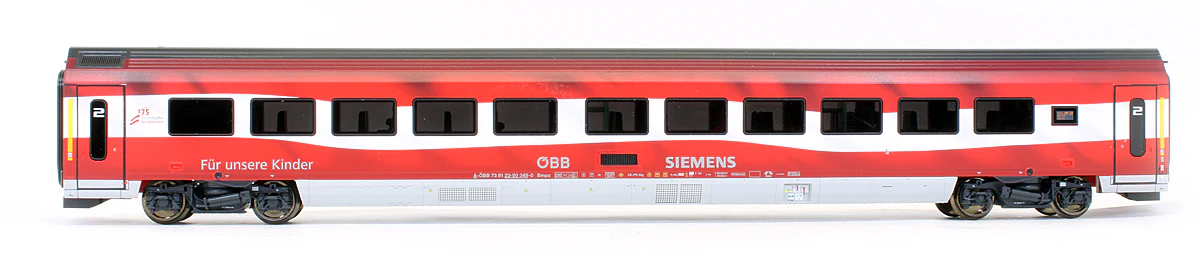 Pre-Owned OBB 1116 249-4 Electric Locomotive With 6 Passenger Cars - DCC Sound - 175 Years Of Railways In Austria - Image 8