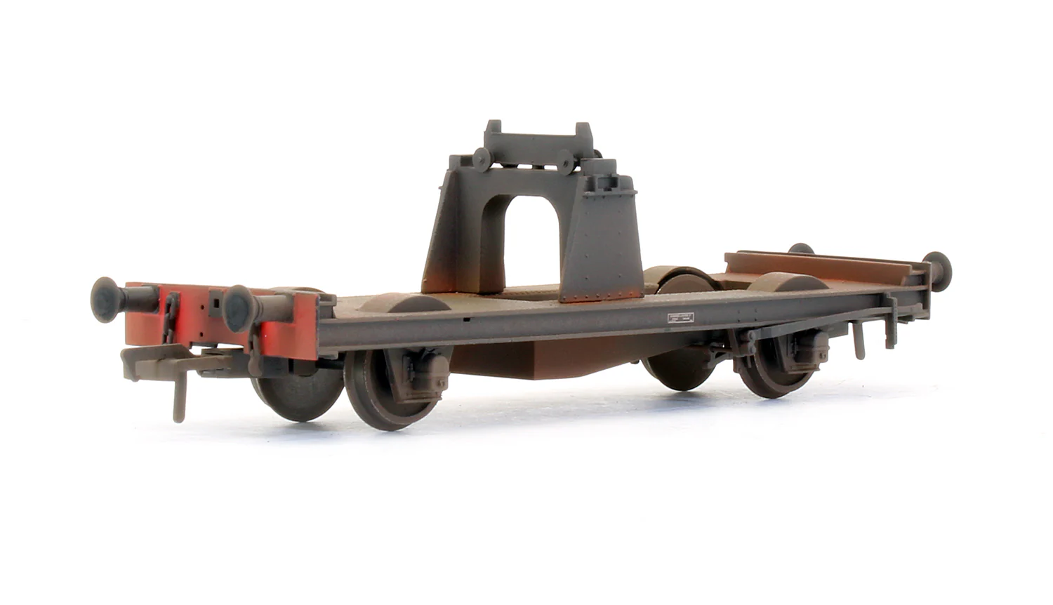 Pre-Owned 38-802 Ransomes & Rapier 45T Steam Breakdown Crane BR Lined Black Early emblem No.122 - Custom Weathered - Image 5