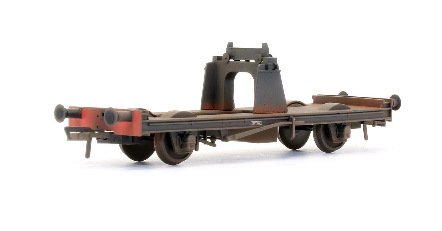 Pre-Owned 38-802 Ransomes & Rapier 45T Steam Breakdown Crane BR Lined Black Early emblem No.122 - Custom Weathered - Image 6