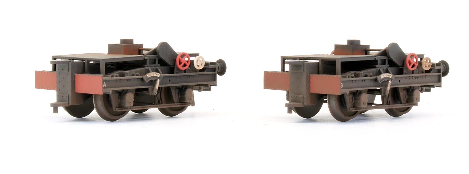 Pre-Owned 38-802 Ransomes & Rapier 45T Steam Breakdown Crane BR Lined Black Early emblem No.122 - Custom Weathered - Image 8