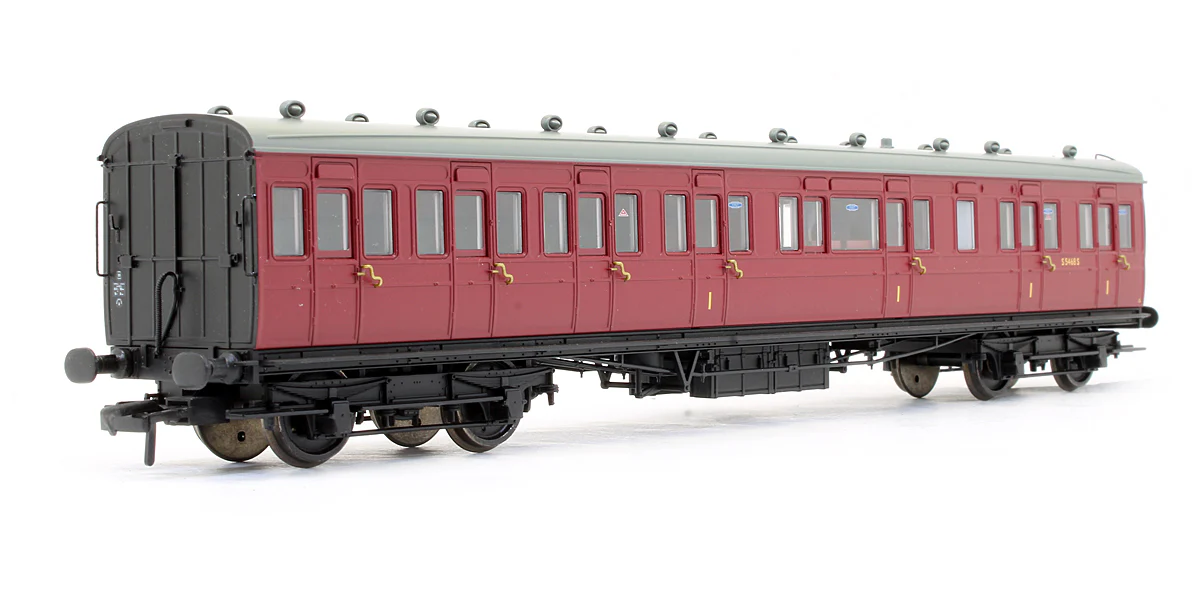Pre-Owned 39-612 SE&CR 60' Birdcage Composite Lavatory Coach BR Crimson 'S5468S' - Image 2