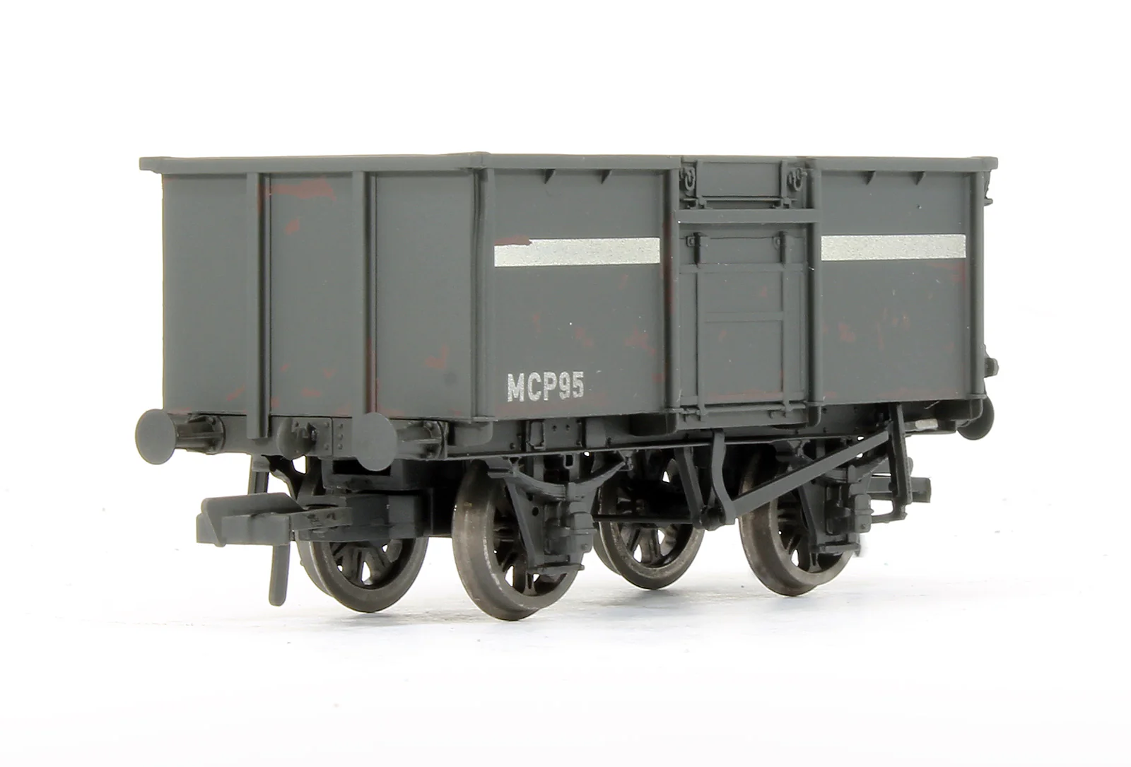Pre-Owned 37-236 Set Of 3 NCB Mineral Wagons (Weathered) - Image 3