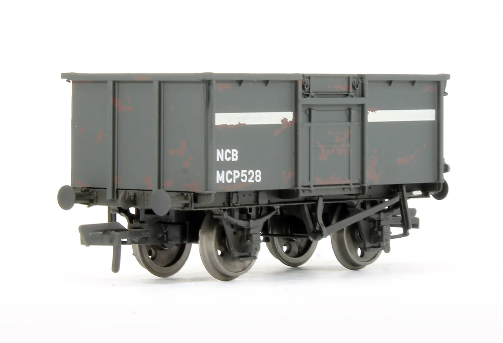Pre-Owned 37-236 Set Of 3 NCB Mineral Wagons (Weathered) - Image 4