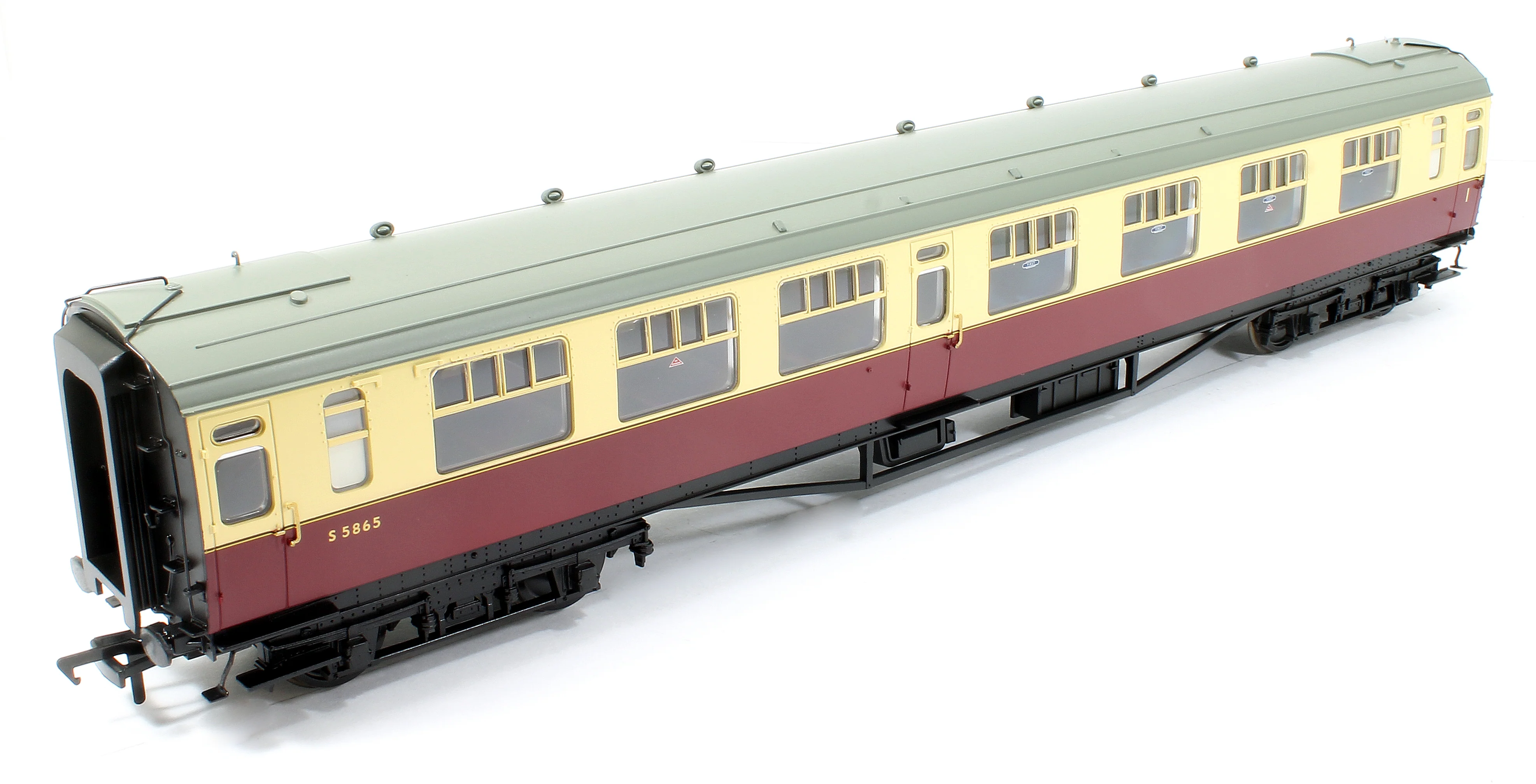 34-751 SR Bulleid Composite Corridor 15'' Vents BR Crimson & Cream No.S5865 - Image 6