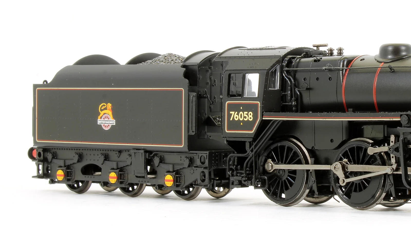 Pre-Owned 32-954 Standard Class 4MT 2-6-0 '76058' BR Black Early Emblem Steam Locomotive - Image 2