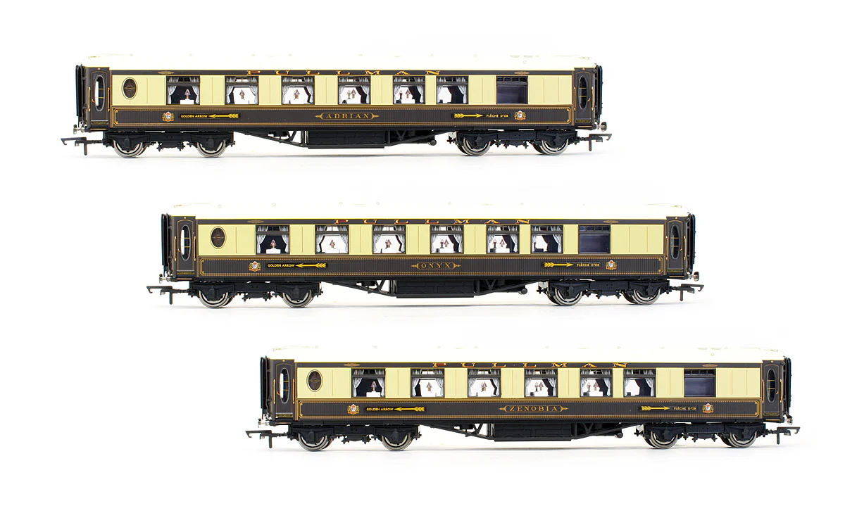 Pre-Owned R4196 'The Golden Arrow' Pullman 3 Car Coach Pack