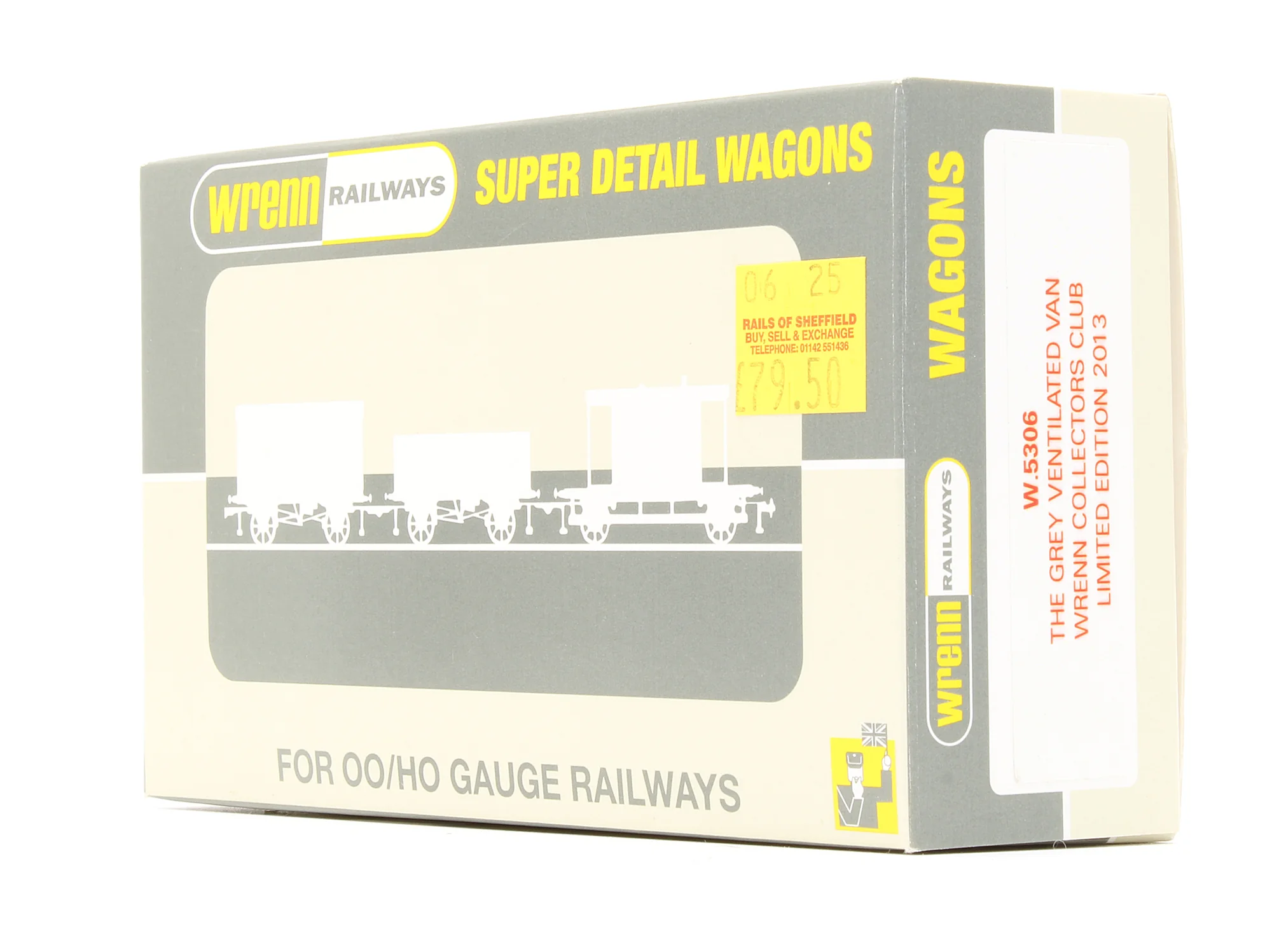 W5306 Pre-Owned The Grey Ventilated Van 'WCC' - Limited Edition - Image 5