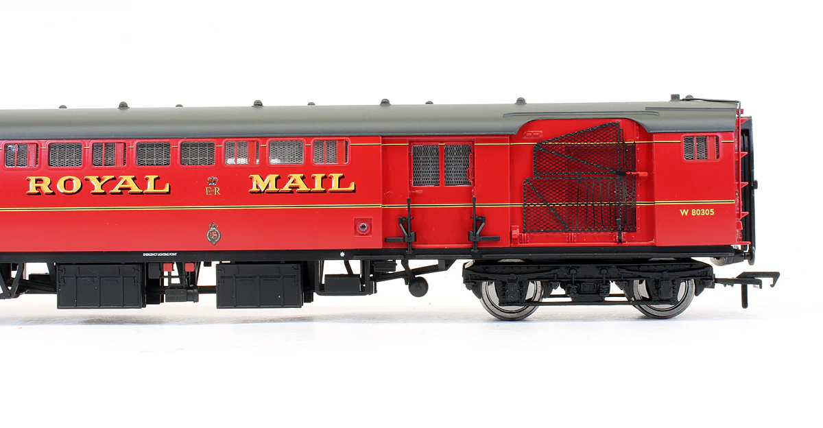 Pre-Owned 39-421 TPO Sorting Van With Nets Royal Mail Red 'W 80305' - Image 3