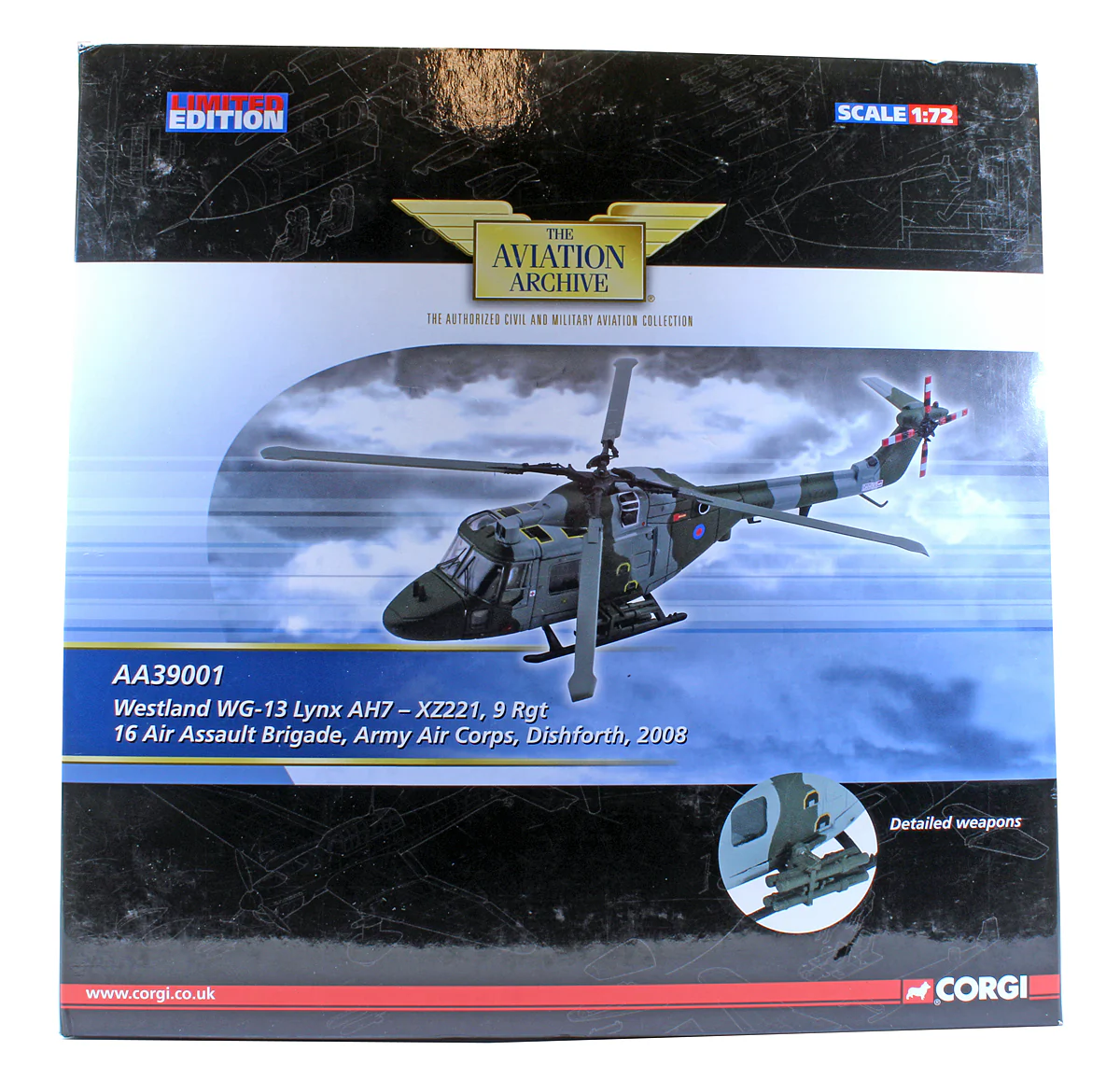 AA39001 Pre-Owned Westland WG-13 Lynx AH7 - XZ221, 9 Rgt 16 Air Assault Brigade, Army Air Corps, Dishforth, 2008 - Image 2
