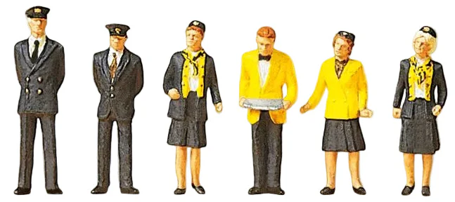 PR10375 Railway Personnel (6) Exclusive Figure Set