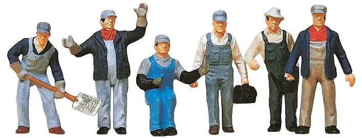 PR10453 American Railfreight Personnel (6) Exclusive Figure Set