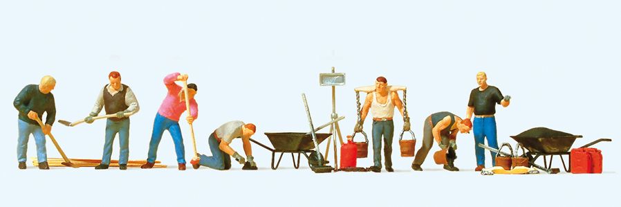PR10546 Road Resurfacing Scene (7) Exclusive Figure Set