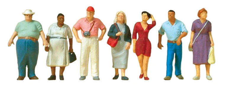 PR10548 Passers By (7) Exclusive Figure Set