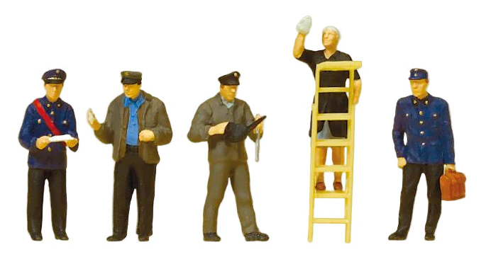PR10558 DB Railway Personnel (5) Exclusive Figure Set