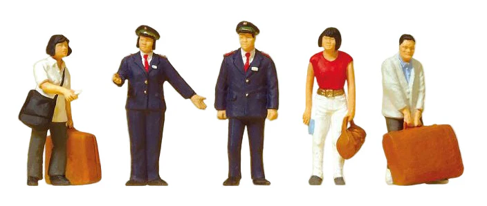 PR10570 Chinese Railway Scene (5) Exclusive Figure Set