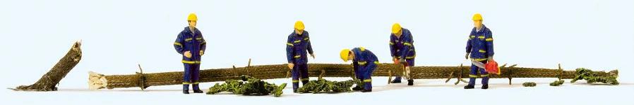 PR10609 THW Workers Clearing the Road (5) Exclusive Figure Set