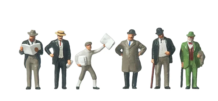 PR12133 On the Platform 1900 (6) Exclusive Figure Set