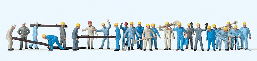 PR14403 Track Workers (24) Standard Figure Set