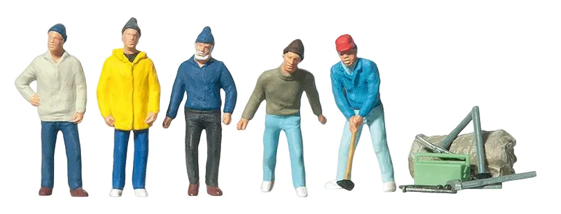 PR20261 Circus Workers (5) Figure Set