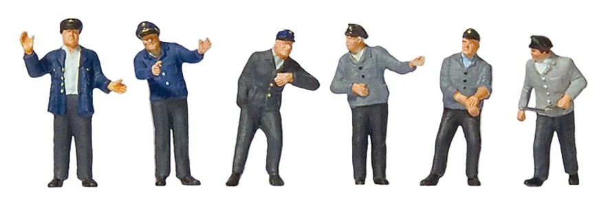 PR10717 DB Engine Drivers & Firemen (6) Exclusive Figure Set
