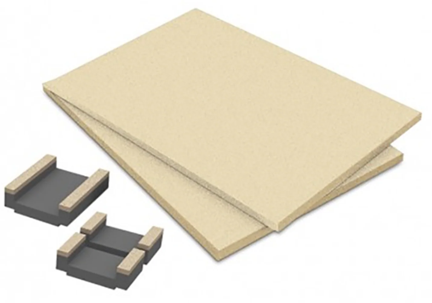 PRR-FELTS Spare Cleaning Felts for Rollng Roads and Roller Sets