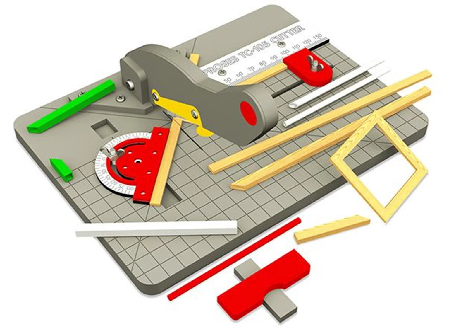 PTC-105 Timber & Rod Cutter for Model Makers